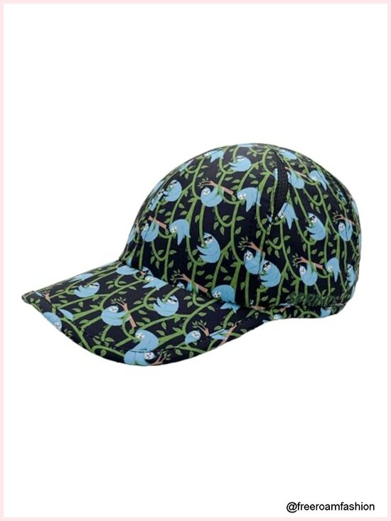 Performance Running Cap Lightweight Quick Dry Sport Hat Velcro Closure main image 6